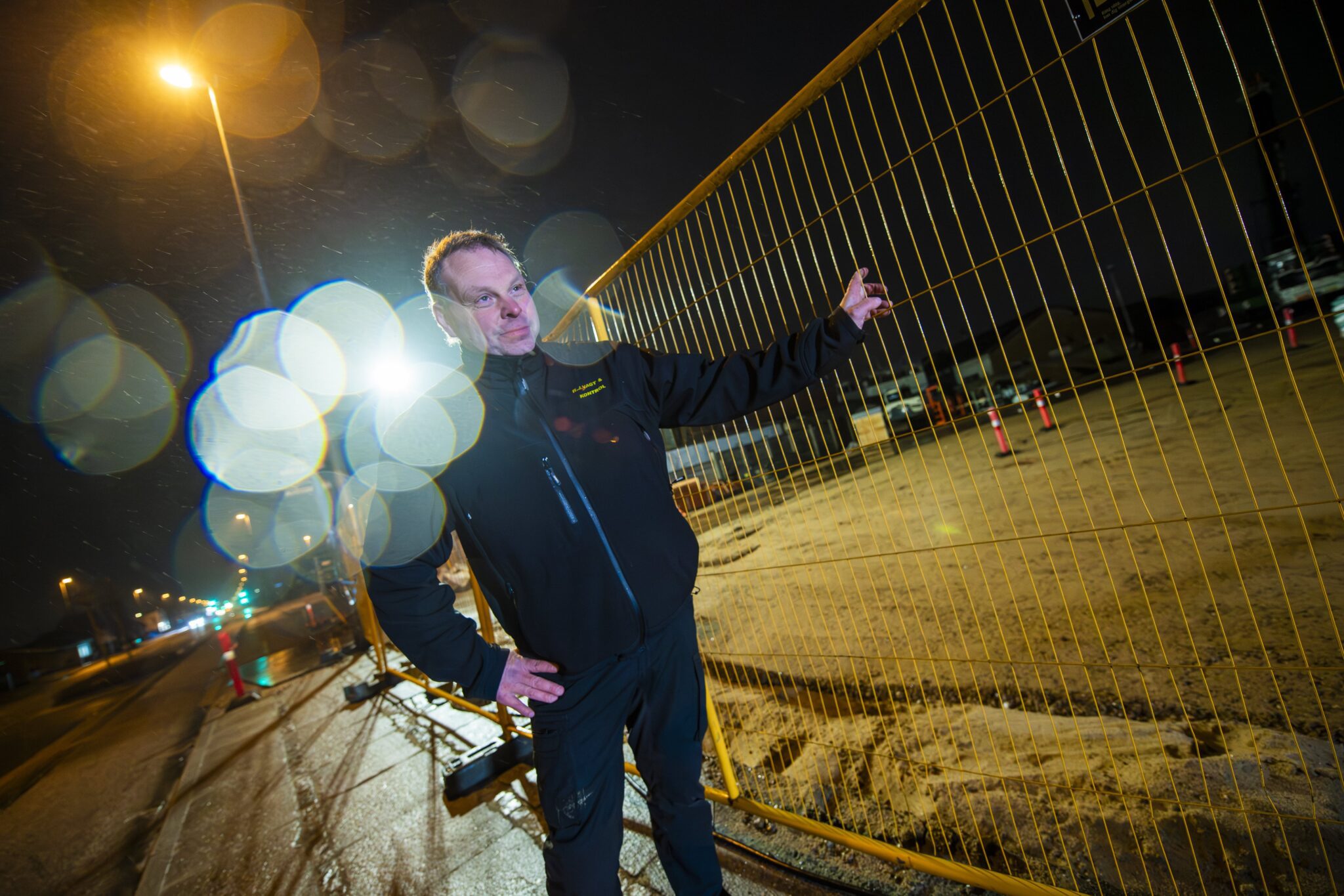 Vagt til byggeplads